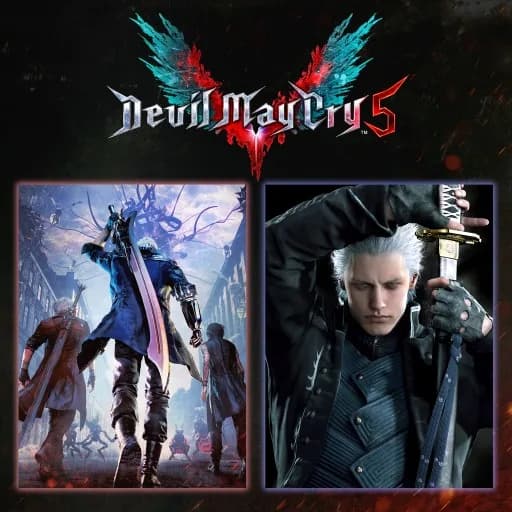 Devil May Cry 5 + Vergil — обложка в PS Store