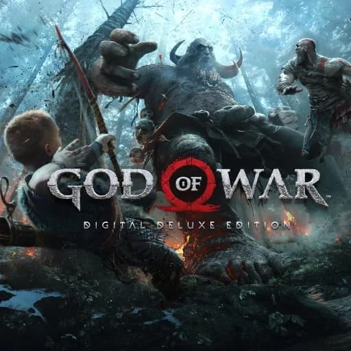 God of War digital Deluxe edition — обложка в PS Store