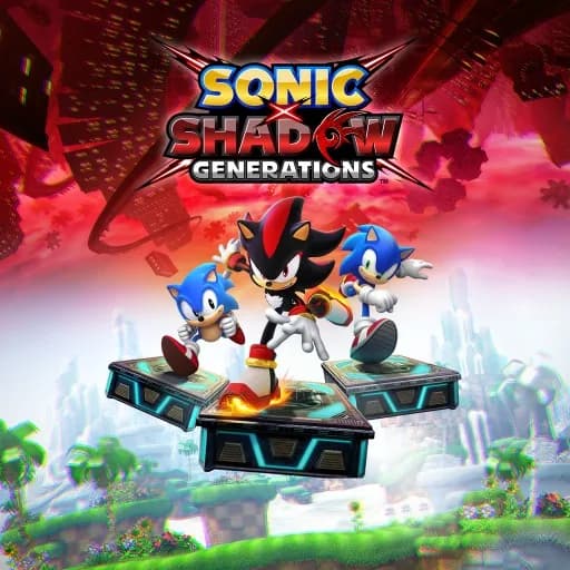 SONIC X SHADOW GENERATIONS — обложка в PS Store