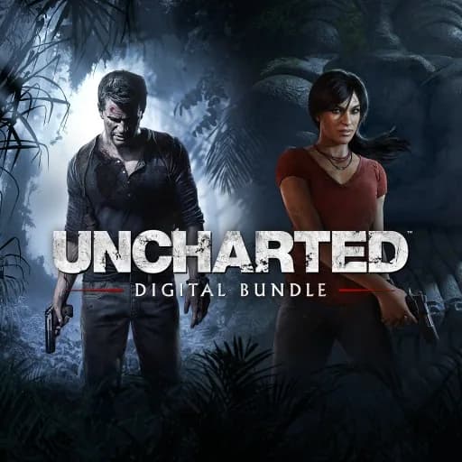 UNCHARTED 4: Bir Hirsizin Sonu and Uncharted: Kayip Miras digital bundle — обложка в PS Store