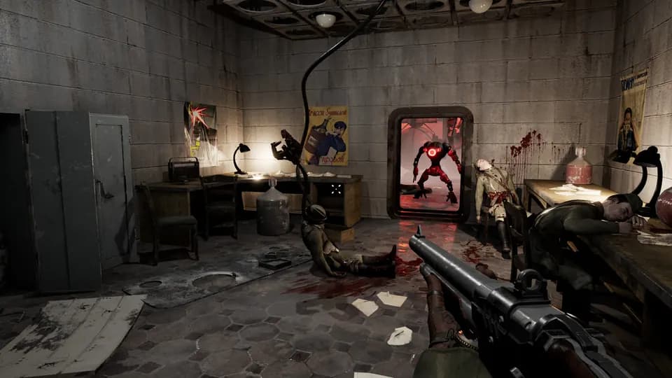 Atomic Heart (PS4 & PS5) — кадр из игры, PS5 и PS4