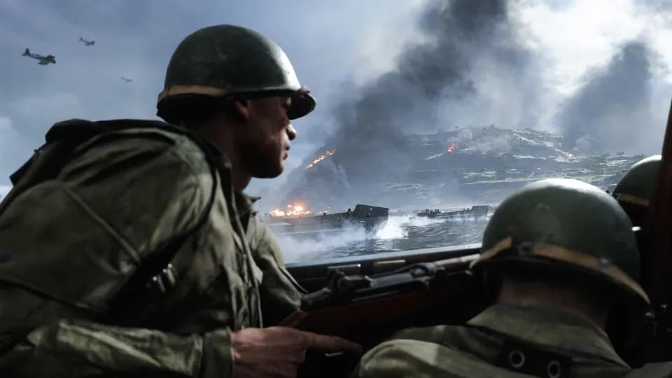 Battlefield V — кадр из игры, PS4