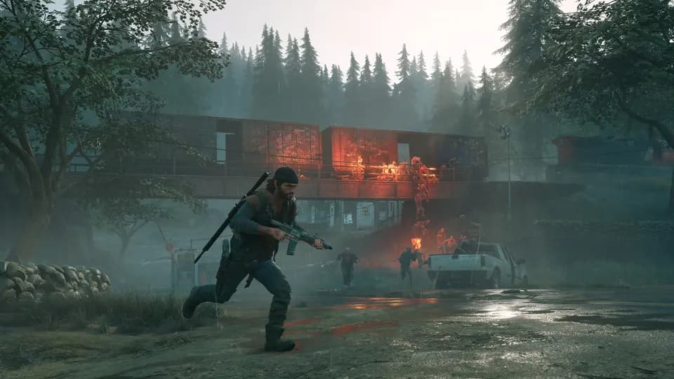 Days Gone — кадр из игры, PS4