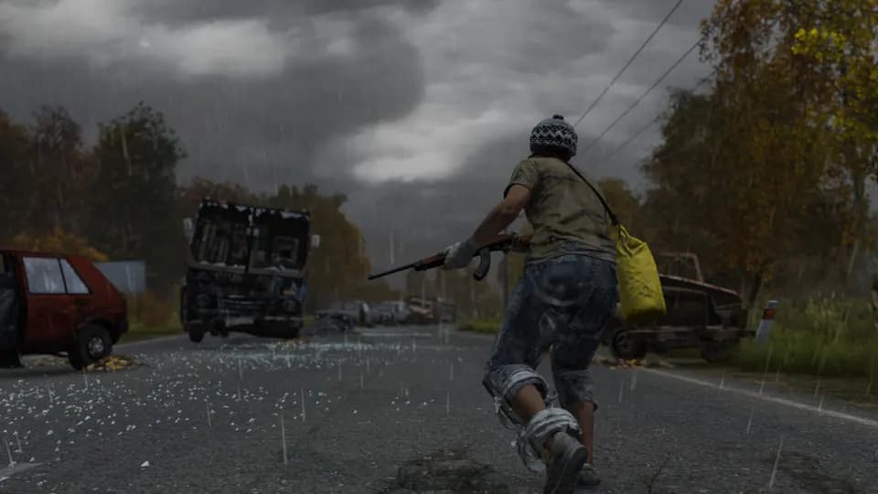 DayZ — кадр из игры, PS4