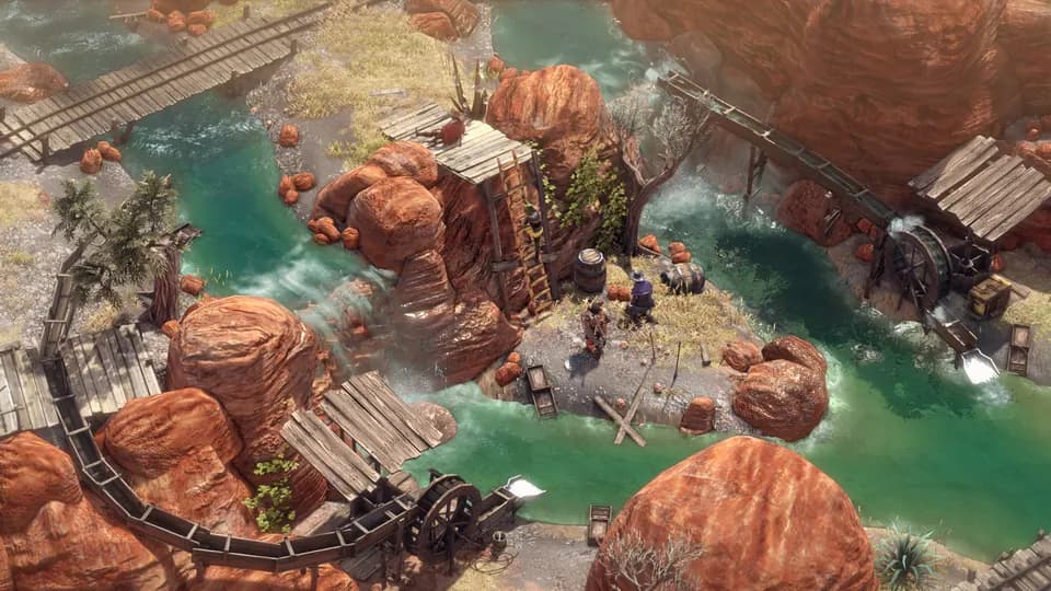 Desperados III — кадр из игры, PS4
