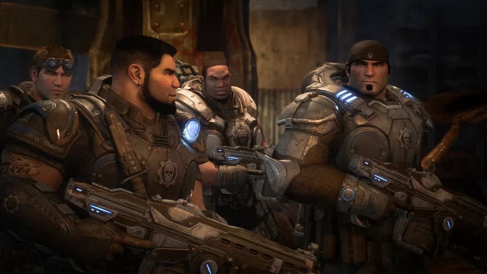 Gears of War: Reloaded — кадр из игры, PS5