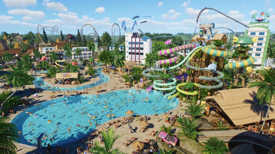 Planet Coaster 2 — кадр из игры, PS5