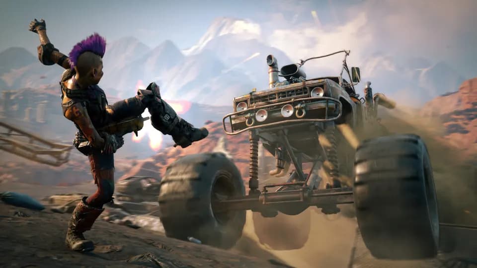 RAGE 2 — кадр из игры, PS4