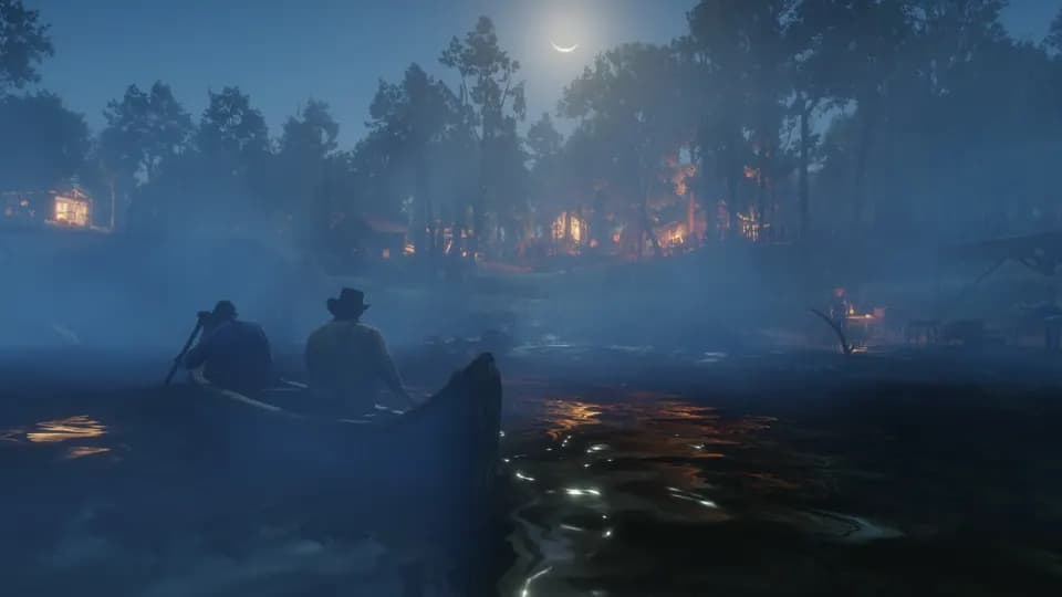 Red Dead Redemption 2 — кадр из игры, PS4