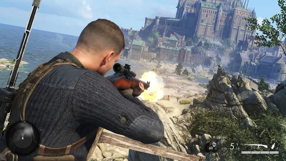 Sniper Elite 5 PS4™ & PS5™ — кадр из игры, PS5 и PS4