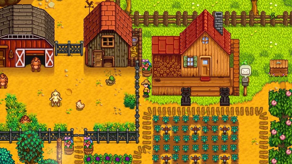 Stardew Valley — кадр из игры, PS4